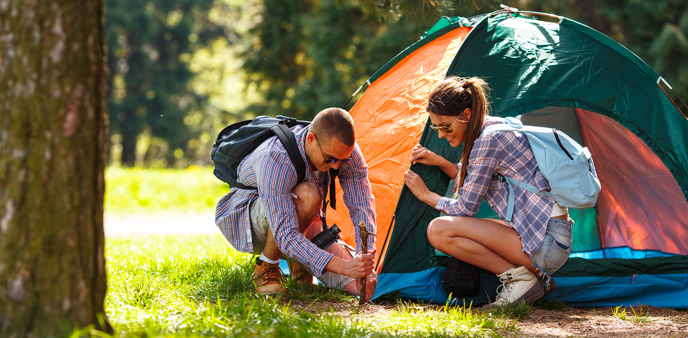 emplacements camping